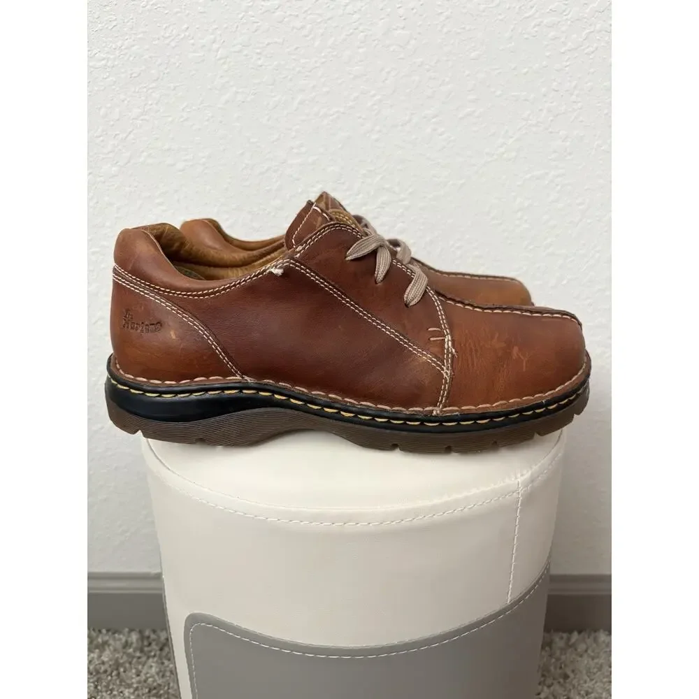 Dr. Martens Men’s Brown Leather Lace-Up Casual Oxford Shoes 11232 Size US 9